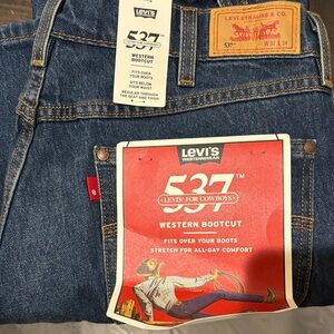 Levi's 527 Men's Dark Blue Bootcut Jeans